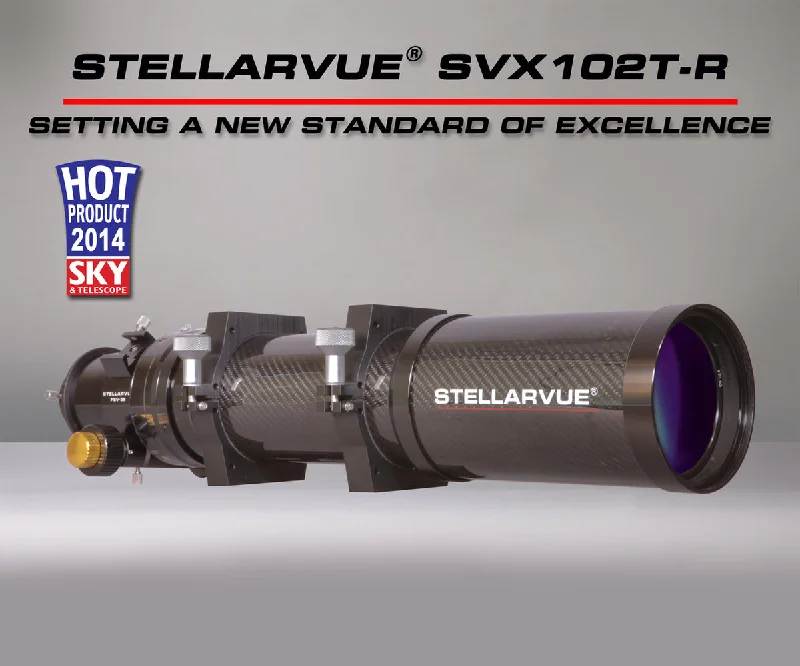 SVX102T-R Premier Apochromatic Triplet Refractor (with Feathertouch Focuser, Flattener, & Dovetail Plate)